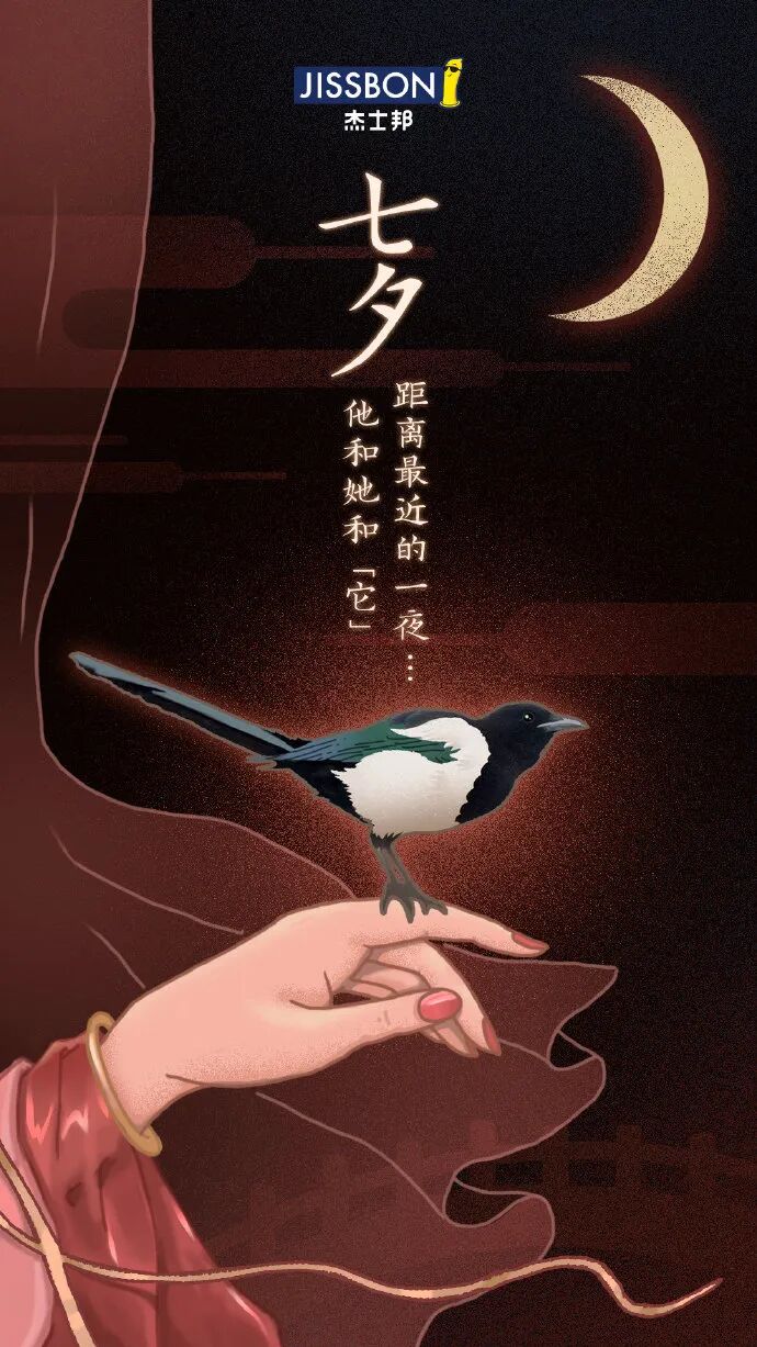 七夕节创意海报_热点创意明星素材图,_七夕品牌营销活动